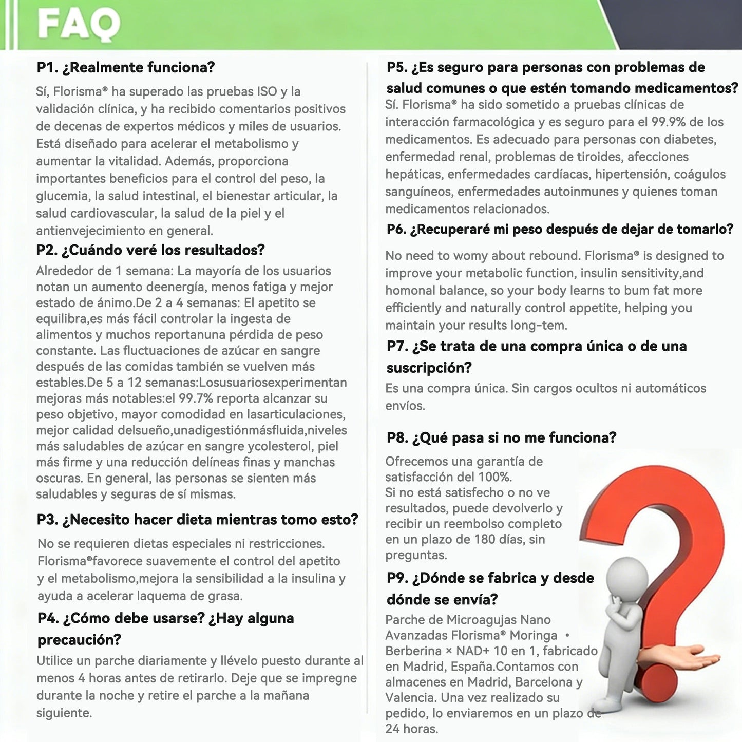 𝑇𝑖𝑒𝑛𝑑𝑎 𝑜𝑓𝑖𝑐𝑖𝑎𝑙 𝑑𝑒 𝐸𝑠𝑝𝑎ñ𝑎 🇪🇸  | 🧑‍⚕️ 𝐅𝐥𝐨𝐫𝐢𝐬𝐦𝐚® 𝑴𝒐𝒓𝒊𝒏𝒈𝒂 𝑩𝒆𝒓𝒃𝒆𝒓𝒊𝒏𝒂 10 𝑬𝒏 1 𝑷𝒂𝒓𝒄𝒉𝒆 𝑨𝒗𝒂𝒏𝒛𝒂𝒅𝒐 𝑫𝒆 𝑴𝒊𝒄𝒓𝒐𝒏𝒆𝒆𝒅𝒍𝒆𝒔 𝑵𝒂𝒏𝒐