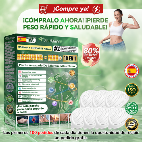 𝑇𝑖𝑒𝑛𝑑𝑎 𝑜𝑓𝑖𝑐𝑖𝑎𝑙 𝑑𝑒 𝐸𝑠𝑝𝑎ñ𝑎 🇪🇸  | 🧑‍⚕️ 𝐅𝐥𝐨𝐫𝐢𝐬𝐦𝐚® 𝑴𝒐𝒓𝒊𝒏𝒈𝒂 𝑩𝒆𝒓𝒃𝒆𝒓𝒊𝒏𝒂 10 𝑬𝒏 1 𝑷𝒂𝒓𝒄𝒉𝒆 𝑨𝒗𝒂𝒏𝒛𝒂𝒅𝒐 𝑫𝒆 𝑴𝒊𝒄𝒓𝒐𝒏𝒆𝒆𝒅𝒍𝒆𝒔 𝑵𝒂𝒏𝒐