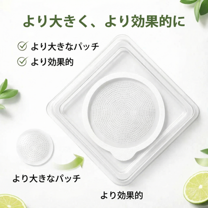 【お腹の脂肪・ポッコリ対策に】Luxarise® 👩‍⚕️🍎モリンガ＆ベルベリン 10-IN-1 高機能ナノマイクロニードルパッチ（1日1回、7日で変化を実感） 肥満・糖尿病・睡眠時無呼吸症候群・関節の悩み向け